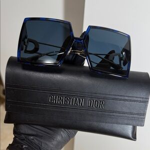 Dior Black and Gold Sunglasses